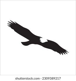 eagle illustration symbol. eagle silhouette. eagle flying, black eagle image 