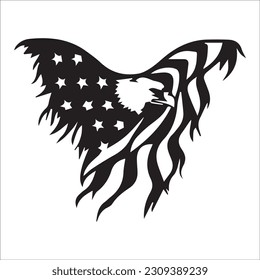 eagle illustration symbol. eagle silhouette. eagle flying, black eagle image 