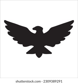eagle illustration symbol. eagle silhouette. eagle flying, black eagle image 