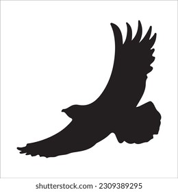 eagle illustration symbol. eagle silhouette. eagle flying, black eagle image 