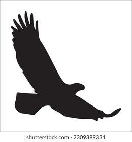 eagle illustration symbol. eagle silhouette. eagle flying, black eagle image 