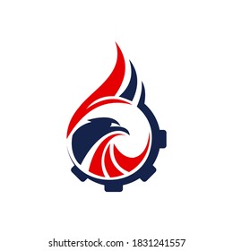 Eagle image Vector Logo Template
