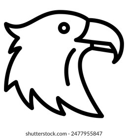 Eagle independence day culture vector