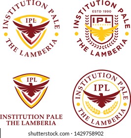 Eagle Institution Logo Bundle. For Business, Education, Professional, etc.