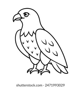 eagle jumps vector lineart, this is a editable file.