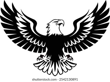 An eagle is a large bird of prey known for its powerful flight, sharp eyesight, and predatory behavior. Eagles are members of the Accipitridae family, which also includes hawks, kites, and vultures. E