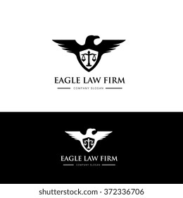 Eagle Law Firm Logo Template