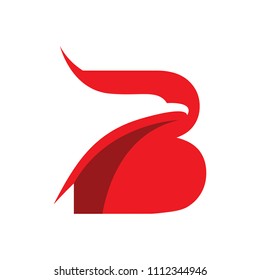 eagle letter B logo