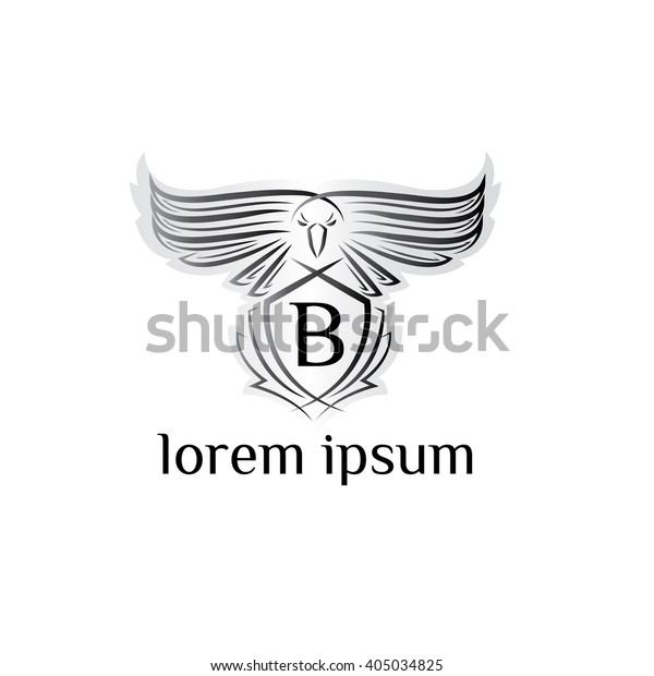 Eagle Letter B Logo Bird Logophoenix: Stock-Vektorgrafik (Lizenzfrei ...