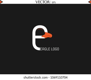 Eagle Letter Logo. Vector Drawing