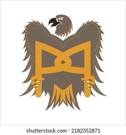 Eagle Letter PP Logo Icon