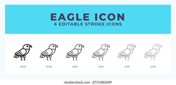 Eagle line icon. High quality icon symbol for web design. App