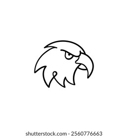 Eagle Line Style Icon Design