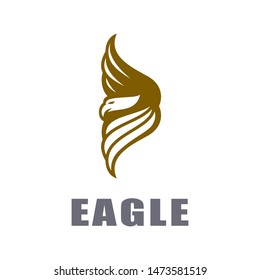 Eagle Logo abstract design vector template