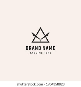 Eagle logo Abstract template design in Vector illustration 