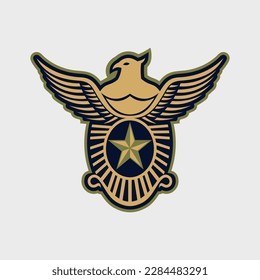 Diseño de vectores de Eagle Logo