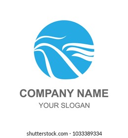 eagle logo art animal vector