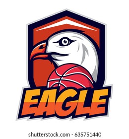 Eagle logo for a basketball team