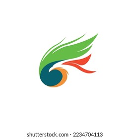 Eagle logo, Bird and logo design vector