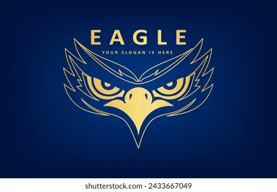 Eagle Logo Vogel Vektor. Tierdesign