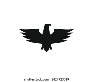 Eagle logo bird vector design 