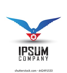 Eagle logo , camera logo 