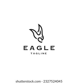 The eagle logo captures the essence of power, grace, and freedom. The logo features a majestic eagle in flight, its wings outstretched with commanding presence and its keen eyes focused forward.