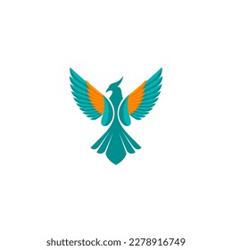 eagle logo colored eagle wings logo