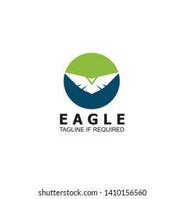 Eagle logo concept inspiration design vector template