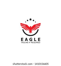Eagle logo concept inspiration design vector template