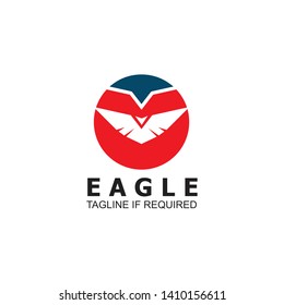 Eagle logo concept inspiration design vector template