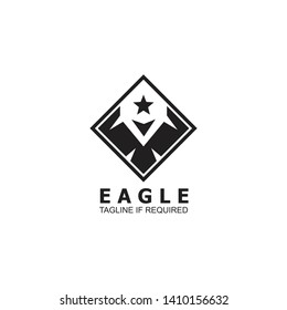Eagle logo concept inspiration design vector template