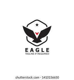 Eagle logo concept inspiration design vector template