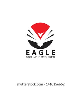 Eagle logo concept inspiration design vector template