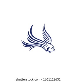 Eagle logo design , Abstract Eagle logo design template, Eagle Logo Vector