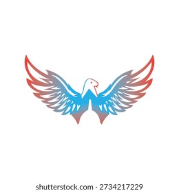 Eagle logo design eye caching and modern.