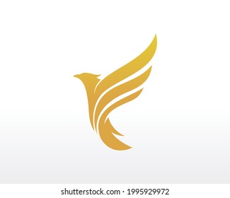 Eagle Logo design. Fly Eagle Logo design vector inspiration
