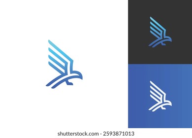 Eagle  logo Design, Logo Design graphic Conception, logo icon template graphic art, vector illustration design.