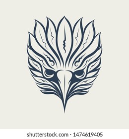 Eagle Logo Design icon illustration