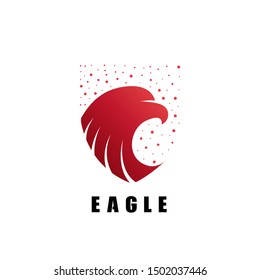 eagle logo design, icon design template elements