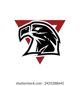 diseño e ilustración del logotipo del águila