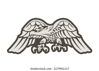 Eagle Logo Design Illustration Any Business Stock Vector (Royalty Free ...