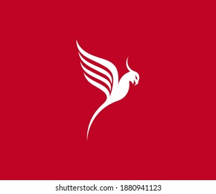 Eagle  logo design illustration vector