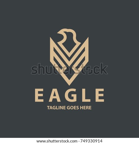 vetor stock de eagle