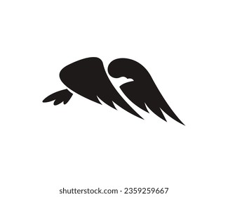 Adler Logo Design Vorlage Stock Vektorgrafik