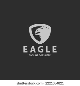 Eagle logo design template. Vector illustration