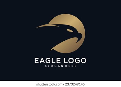  Eagle logo design template vector illustration with creative idea