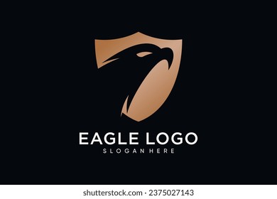  Eagle logo design template vector illustration with creative idea