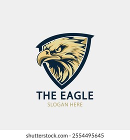 Eagle logo design template vector