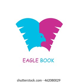 Eagle Logo Design Template. Vector Illustration.